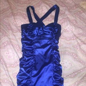 Arden b navy Blue Dress